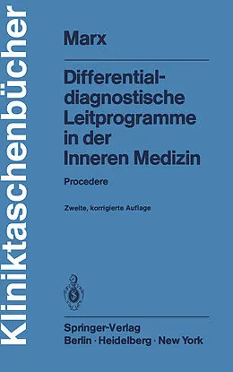 E-Book (pdf) Differentialdiagnostische Leitprogramme in der Inneren Medizin von H. Marx