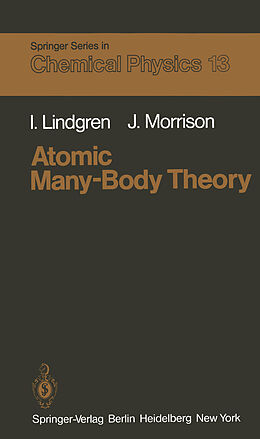 E-Book (pdf) Atomic Many-Body Theory von I. Lindgren, J. Morrison
