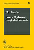 E-Book (pdf) Lineare Algebra und analytische Geometrie von M. Koecher