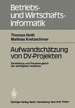 E-Book (pdf) Aufwandschätzung von DV-Projekten von T. Noth, M. Kretzschmar