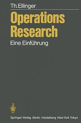 E-Book (pdf) Operations Research von T. Ellinger