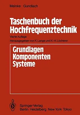 E-Book (pdf) Taschenbuch der Hochfrequenztechnik von H. Meinke, F.W. Gundlach