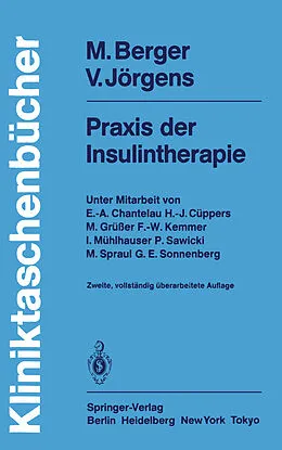E-Book (pdf) Praxis der Insulintherapie von Michael Berger, Viktor Jörgens
