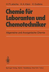 E-Book (pdf) Chemie für Laboranten und Chemotechniker von Hans P. Latscha, Helmut A. Klein, Klaus Gulbins