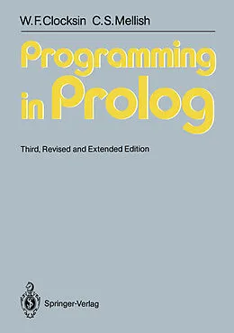 E-Book (pdf) Programming in Prolog von William F. Clocksin, Christopher S. Mellish