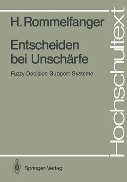 E-Book (pdf) Entscheiden bei Unschärfe von Heinrich Rommelfanger
