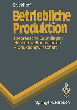 E-Book (pdf) Betriebliche Produktion von Harald Dyckhoff