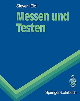 E-Book (pdf) Messen und Testen von Rolf Steyer, Michael Eid