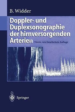 E-Book (pdf) Doppler- und Duplexsonographie der hirnversorgenden Arterien von Bernhard Widder