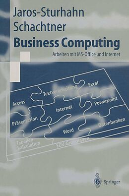 E-Book (pdf) Business Computing von Anke Jaros-Sturhahn, Konrad Schachtner