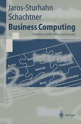 E-Book (pdf) Business Computing von Anke Jaros-Sturhahn, Konrad Schachtner