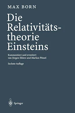 E-Book (pdf) Die Relativitätstheorie Einsteins von Max Born