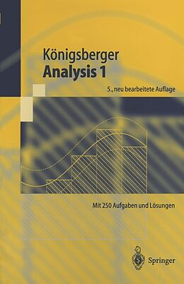 E-Book (pdf) Analysis 1 von Konrad Königsberger