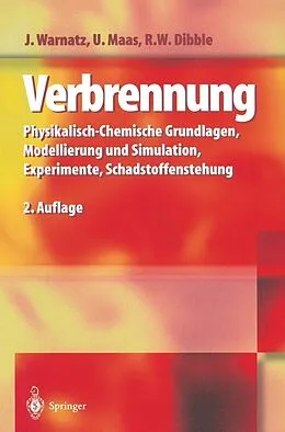 E-Book (pdf) Verbrennung von Jürgen Warnatz, Ulrich Maas, Robert W. Dibble