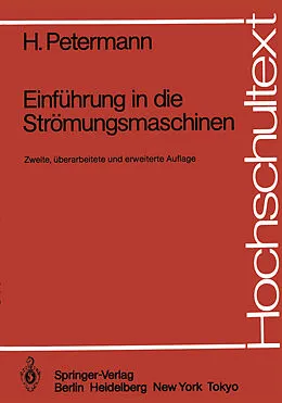 E-Book (pdf) Einführung in die Strömungsmaschinen von H. Petermann