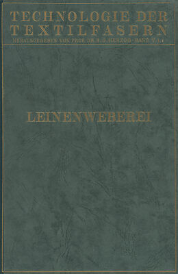 Kartonierter Einband Leinenweberei von F. Bühring, M. Kaulfuß, A. Schneider