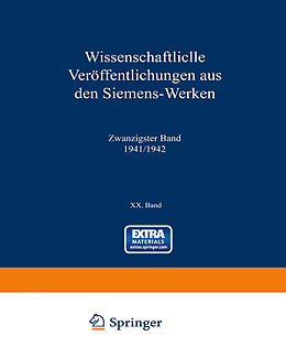 Kartonierter Einband Wissenschaftliche Veröffentlichungen aus den Siemens-Werken von Hanns Benkert, Rudolf Bingel, Eelco Bisschop