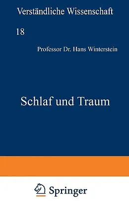 E-Book (pdf) Schlaf und Traum von Hans Winterstein
