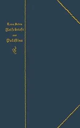 E-Book (pdf) Reisebriefe aus Palästina von H. Soden