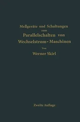 E-Book (pdf) Parallelschalten von Wechselstrom-Maschinen von Werner Skirl