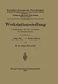 E-Book (pdf) Werkstattaussiedlung von Eugen Rosenstock, Eugen May, Martin Grünberg