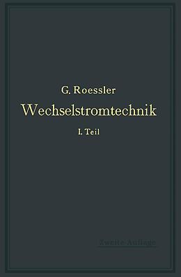 E-Book (pdf) Wechselstromtechnik von G. Roeßler