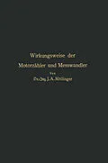 E-Book (pdf) Wirkungsweise der Motorzähler und Meßwandler von J. A. Möllinger