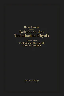 E-Book (pdf) Technische Mechanik starrer Gebilde von Hans Lorenz