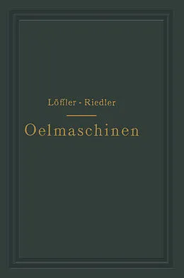 E-Book (pdf) Oelmaschinen von A. Löffler