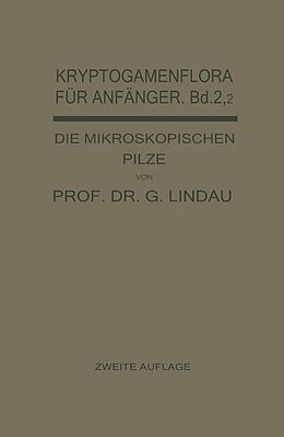 E-Book (pdf) Die mikroskopischen Pilze von Gustav Lindau
