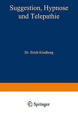 E-Book (pdf) Suggestion, Hypnose und Telepathie von NA Kindborg