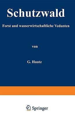 E-Book (pdf) Schutzwald von H. Kantz