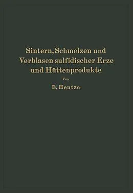 E-Book (pdf) Sintern, Schmelzen und Verblasen sulfidischer Erze und Hüttenprodukte von Ernst Hentze