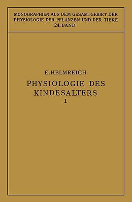 E-Book (pdf) Physiologie des Kindesalters von Egon Helmreich