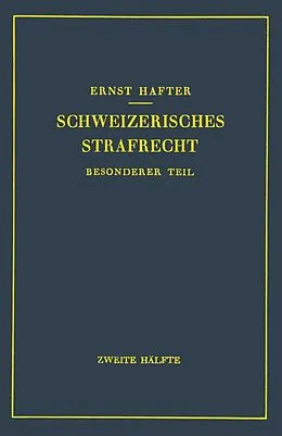 E-Book (pdf) Schweizerisches Strafrecht von Ernst Hafter