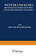 E-Book (pdf) Wetter und Klima von Richard Geigel