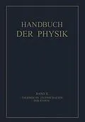 E-Book (pdf) Thermische Eigenschaften der Stoffe von F. Drucker, E. Grüneisen, F. Körber