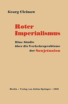 E-Book (pdf) Roter Imperialismus von Georg Cleinow