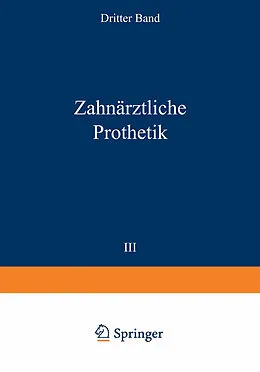 E-Book (pdf) Zahnärztliche Prothetik von Christian Bruhn, F. Gutowski, A. Gysi