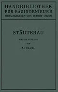 E-Book (pdf) Städtebau von Otto Blum, G. Schimpff, W. Schmidt