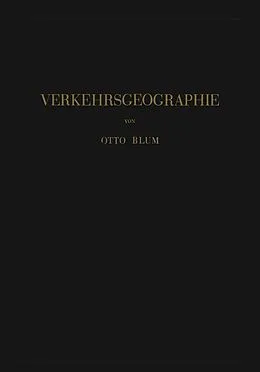 E-Book (pdf) Verkehrsgeographie von Otto Blum