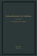 E-Book (pdf) Schweißtechnik im Stahlbau von G. Bierett, E. Diepschlag, K. Klöppel