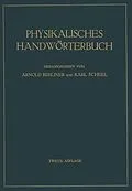 E-Book (pdf) Physikalisches Handwörterbuch von Arnold Berliner, Karl Scheel