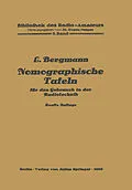 E-Book (pdf) Nomographische Tafeln für den Gebrauch in der Radiotechnik von Ludwig Bergmann