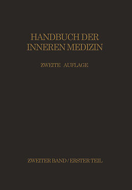 E-Book (pdf) Zirkulationsorgane Mediastinum · Zwerchfell Luftwege · Lungen · Pleura von G.v. Bergmann, H. Eppinger, F. Külbs