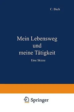 E-Book (pdf) Mein Lebensweg und meine Tätigkeit von C. Bach