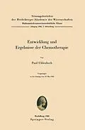 E-Book (pdf) Entwicklung und Ergebnisse der Chemotherapie von P. Uhlenhuth
