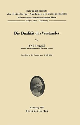 E-Book (pdf) Die Dualität des Verstandes von Y. Reenpää