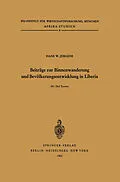 E-Book (pdf) Beiträge zur Binnenwanderung und Bevölkerungsentwicklung in Liberia von H. W. Jürgens