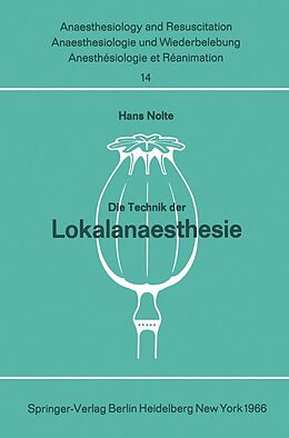 E-Book (pdf) Die Technik der Lokalanaesthesie von H. Nolte